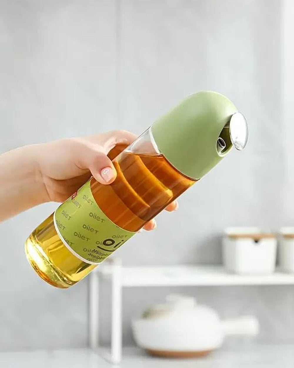 Glass Oil Bottle Dispenser 500ML