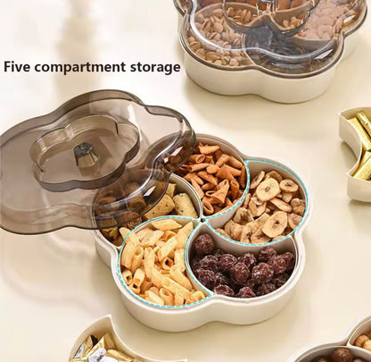 Flower Shaped Multipurpose Serving Tray Dish