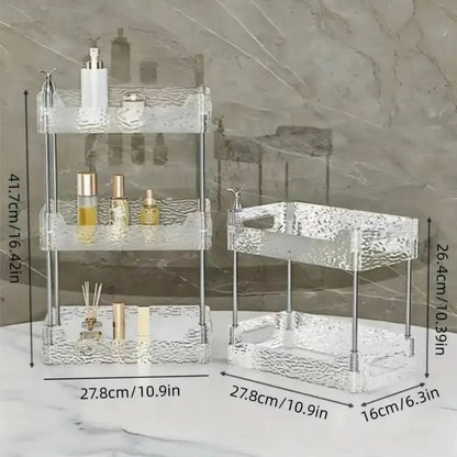 Luxury Glacier Perfume And Cosmetics Stand