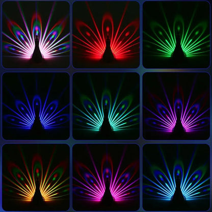 Peacock Star Projector Lamp, Magic Sky Peacock Projector