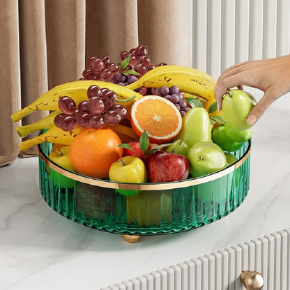 Clear Acrylic Rotating Storage Tray