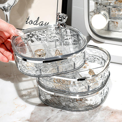 Glacier Style Clear Acrylic Jewelry Organizer