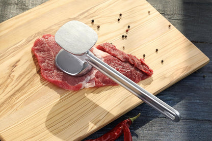 Meat Hammer Stainless Steel Meat Mallet Tenderizer