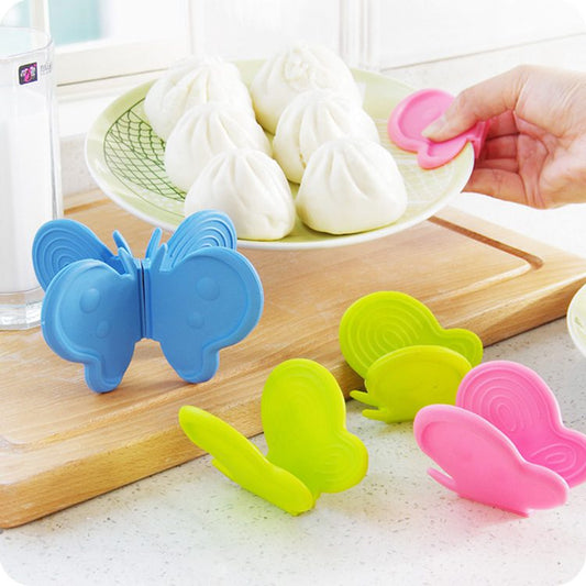 Butterfly Shaped Silicone Heat resistant Pot Holder