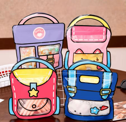 Cute Style 4Pcs Zip Lock Bag