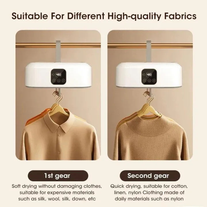 portable Electric Clothes Dryer With Digital Display