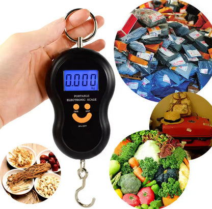 Pocket Digital Hanging Scale, Electronic Led Weighing Scale