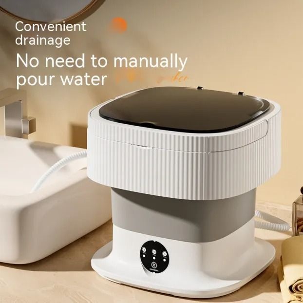11 L Compact Foldable Mini Washing Machine