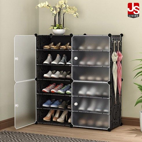 12 Layer Attachable Expandable Shoes Rack
