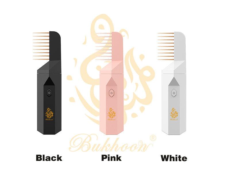 Portable 2-in-1 Rechargeables Bakhoor Aroma Hair Comb
