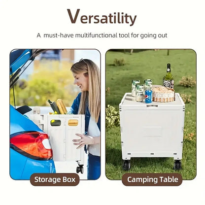 Outdoor Folding Storage Trolley Heavy Duty