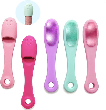 Soft Silicone Facial Cleansing Brush (Pack Of 3)