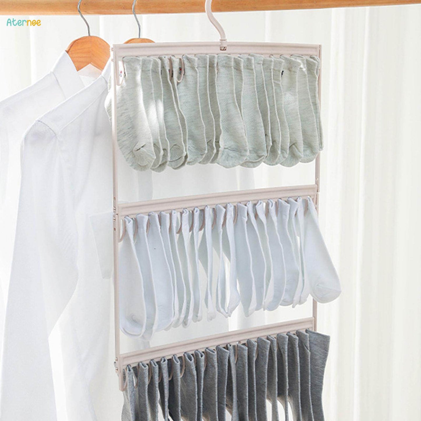 Multi Tiered Socks And Underwear Drying Hanger