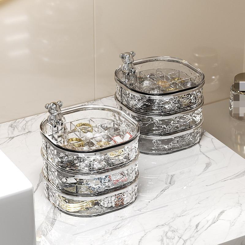 Glacier Style Clear Acrylic Jewelry Organizer