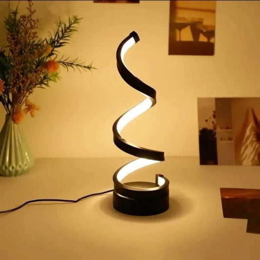 Spiral LED Table Lamp