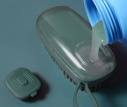Multifunctional Cleaning Brush With automatic Liquid Soap Dispenser