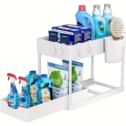 2 Tier Under Sink Organizer Rack