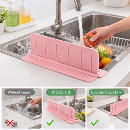 Kitchen Sink Splash Guard