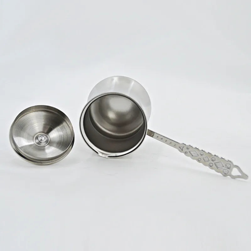 3Pcs Stainless Steel Coffee & Butter Warmer Set