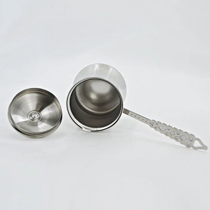 3Pcs Stainless Steel Coffee & Butter Warmer Set