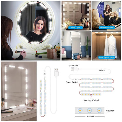 Vanity Mirror 30LEDs Lights