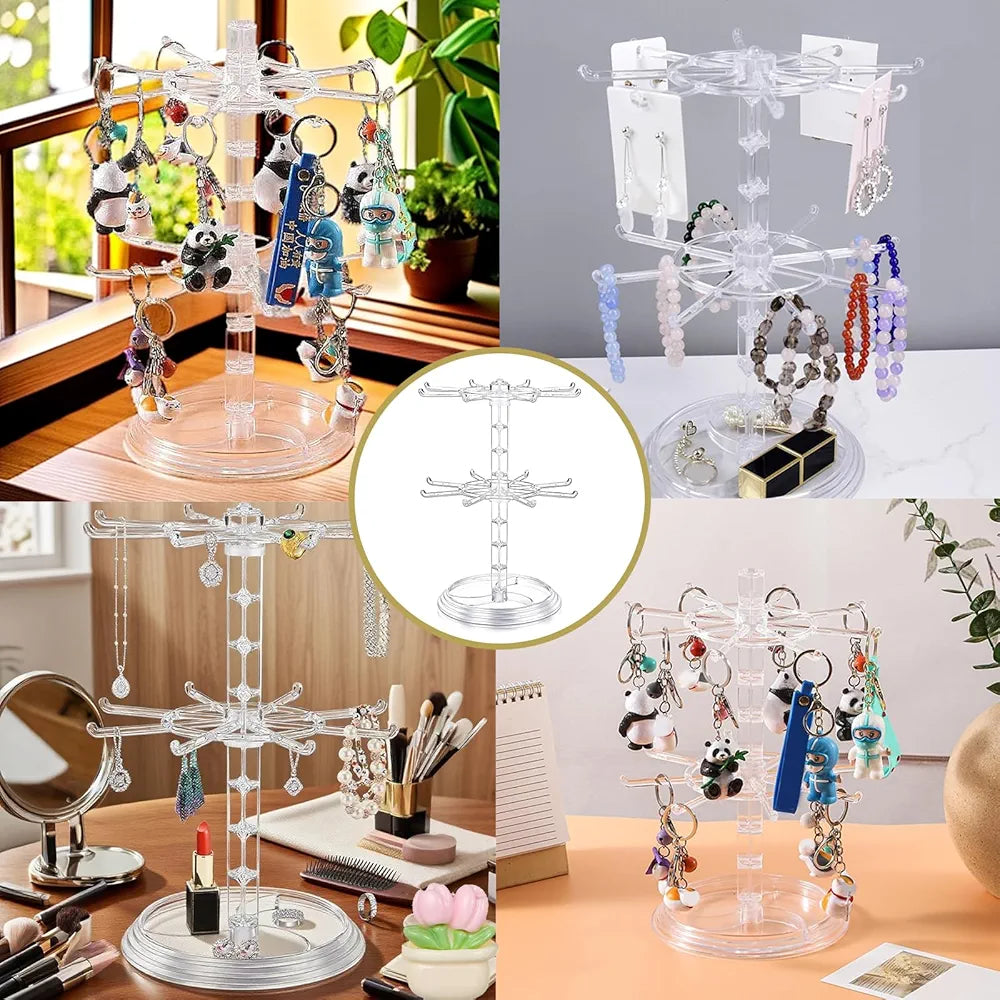 2 Tier Jewelry Organizer Stand