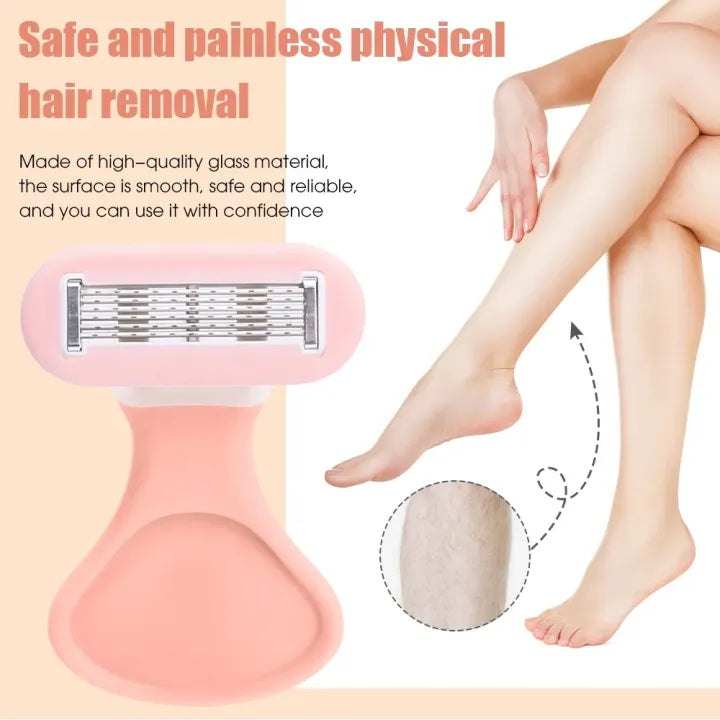 Women Safety Razor Stainless Steel Manual Beard Shaving Blades Body