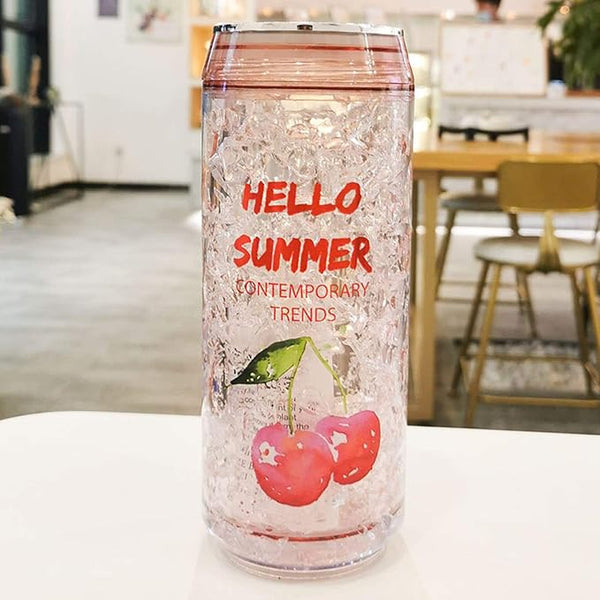 Hello Summer Double Wall Gel Freezer Can