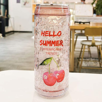 Hello Summer Double Wall Gel Freezer Can