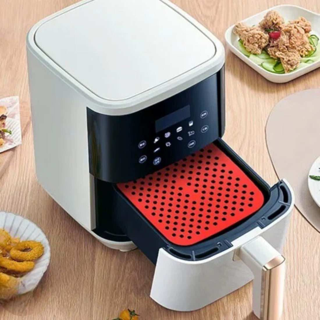 Reusable Non-Stick Air Fryer Silicone Mat