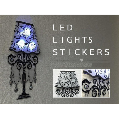 3D Wall LED Light Lamp Sticker