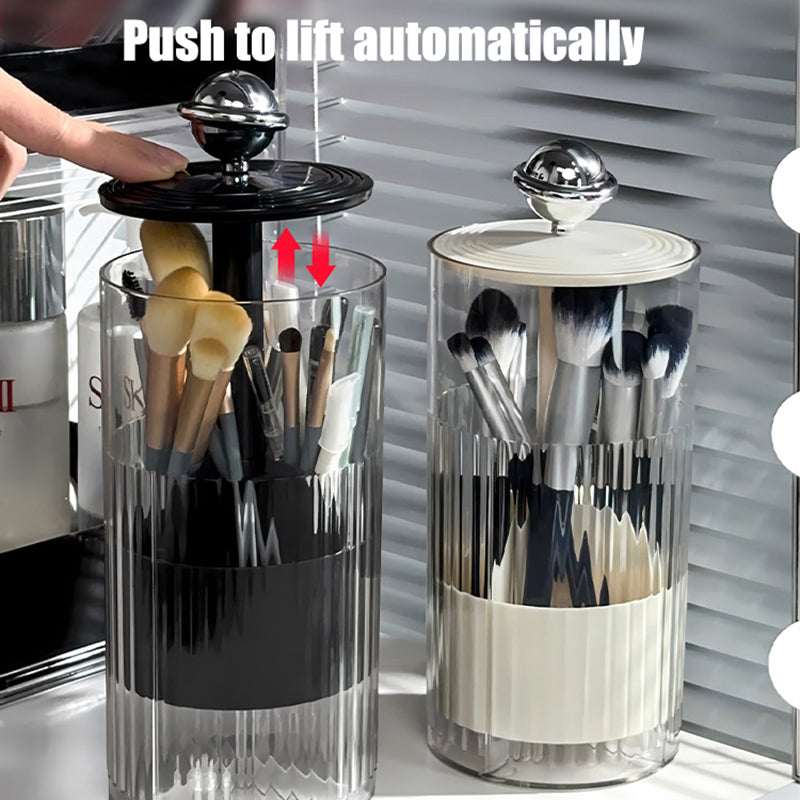 Push-Down & Pop-up - Modern Brushes Holder