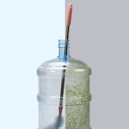 Long Handle Bottle Cleaning Brush With Steel Rod