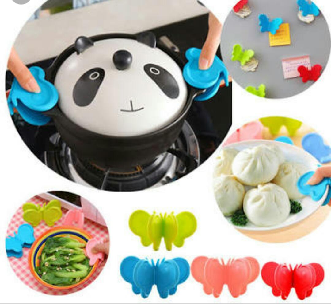 Butterfly Shaped Silicone Heat resistant Pot Holder