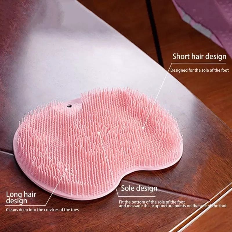 Shower Foot & Back Scrubber, Massage Pad