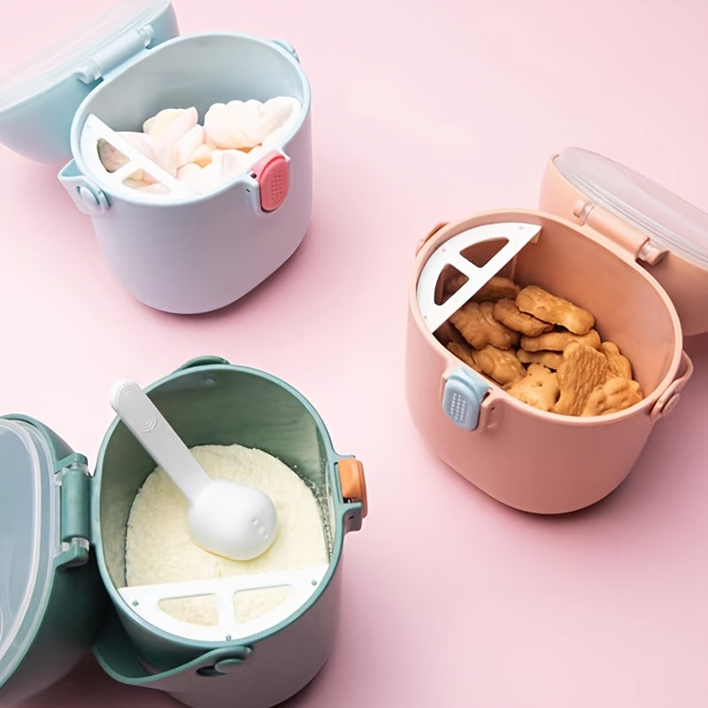 Baby Formula Dispenser with Scoop – Airtight & Portable Milk Powder Container