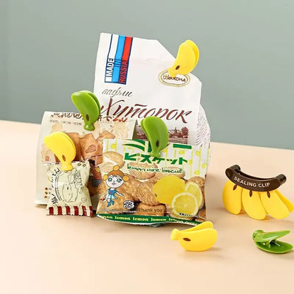 Banana Shaped Magnetic Food Sealing Clips
