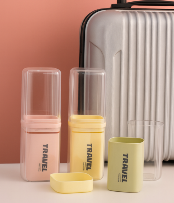 Multifunctional Portable Acrylic Toothbrush Holder
