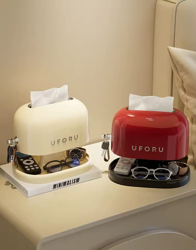 Uforu Creative Retro Style Tissue Box