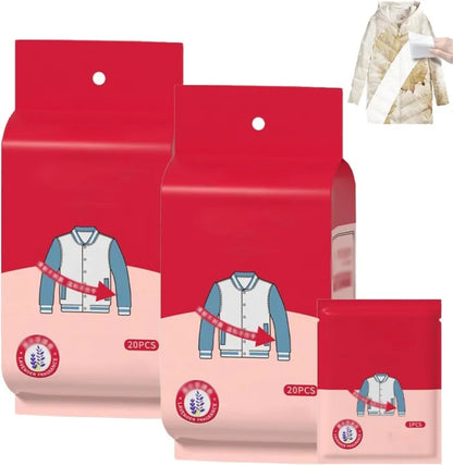 Portable Instant Stain Remover Wipes