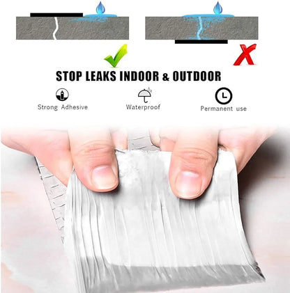 Aluminum Foil Butyl Rubber Tape (Water And Leakproof)