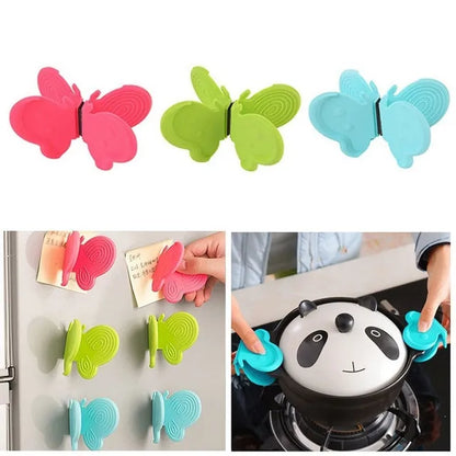 Butterfly Shaped Silicone Heat resistant Pot Holder