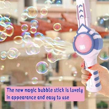 Elastic Smoke Effect Magic Bubble Wand Toy