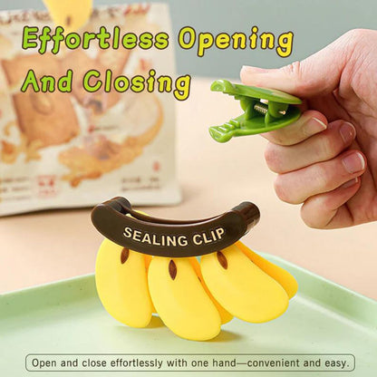 Banana Shaped Magnetic Food Sealing Clips