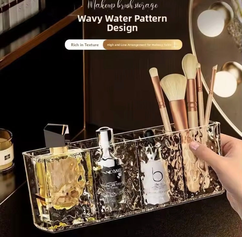4 Grid Makeup Brush & Pen Holder