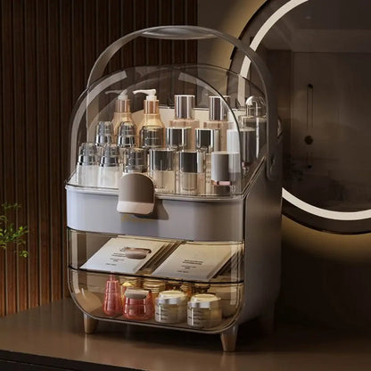 Premium Layered waterproof Cosmetics Box - Portable