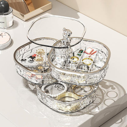 Glacier Style Clear Acrylic Jewelry Organizer