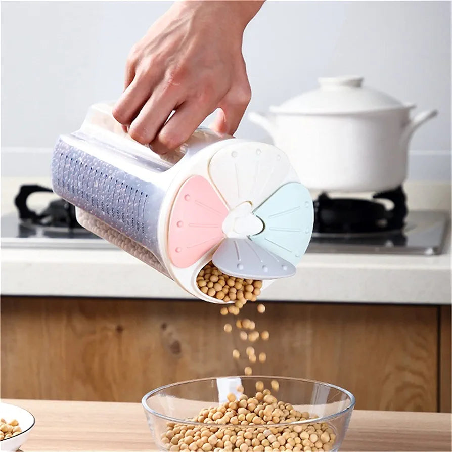 4 Grid Food Storage Container
