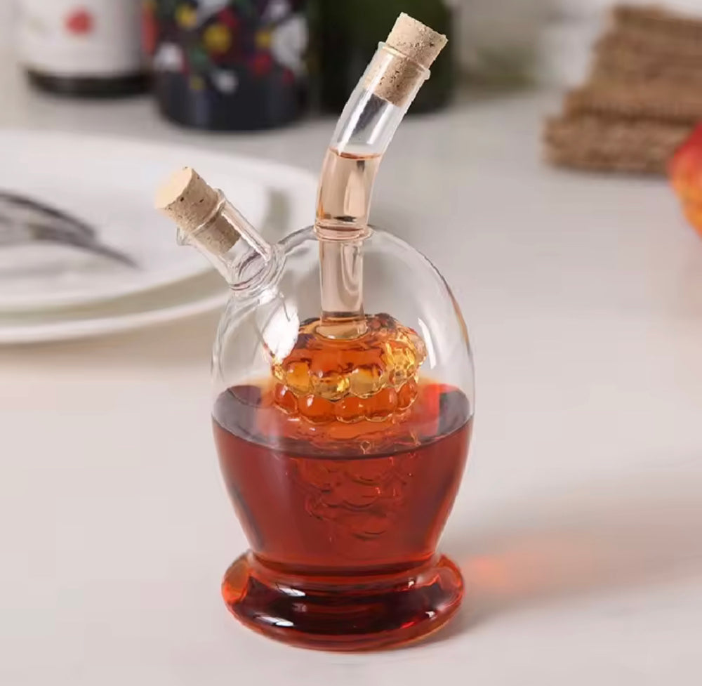 2 in 1 Olive Oil and Vinegar Dispenser Bottle