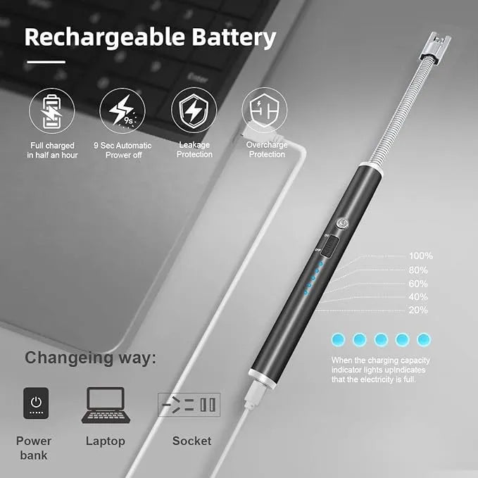 USB Rechargeable Electric Arc Lighter